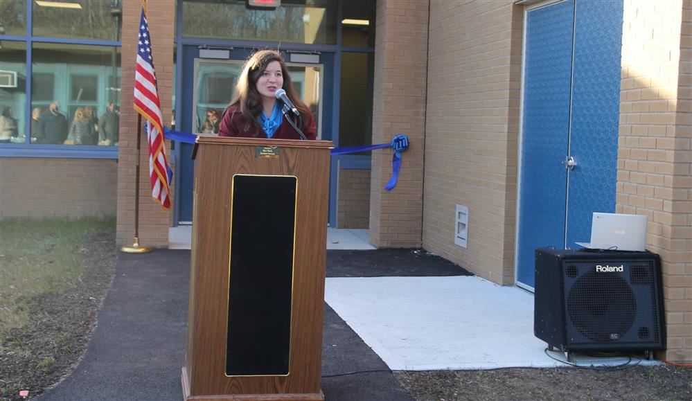 science ribbon cutting event